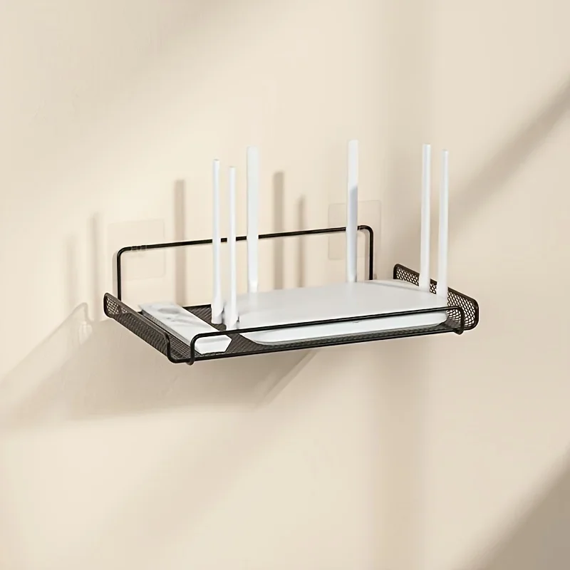 Home Goods Bathroom Storage - Stainless Steel Router Shelf No Drill