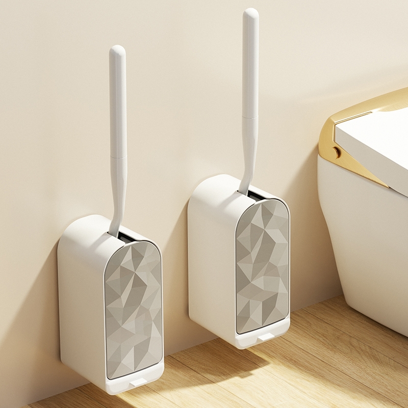 1Pcs Brand New Plastic Wall-Mo - Toilet Brush Holder 评论和价格