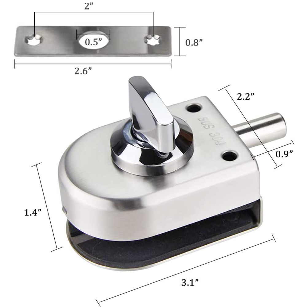 Bathroom Office Anti-Theft Hom - Home Bathroom Lock 评论和价格