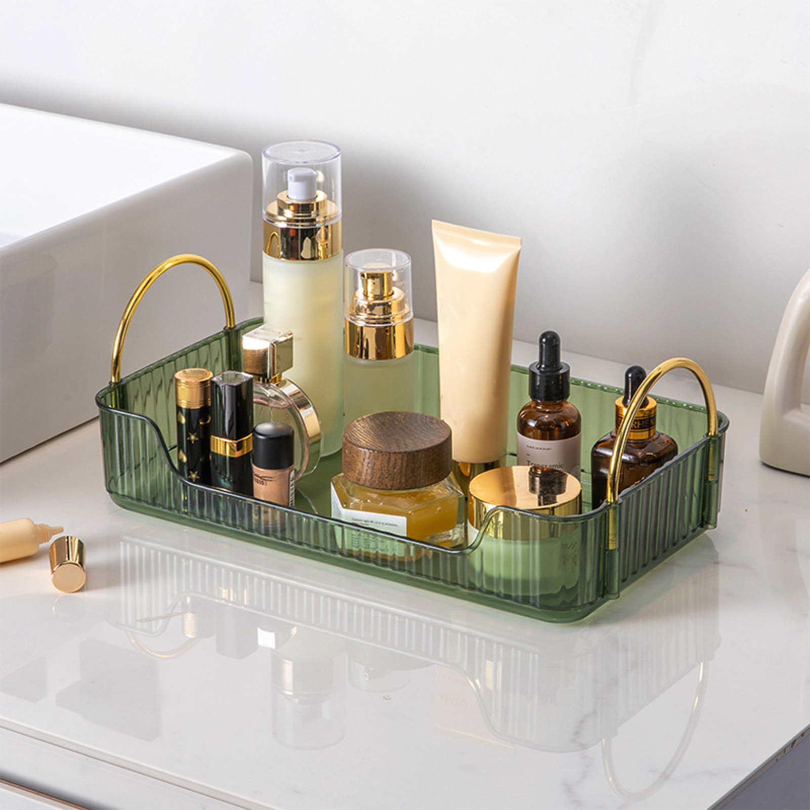 Bathroom Organizer Rack Light  - Home Goods Bathroom Storage 评论和价格