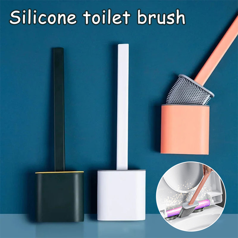Flexible Toilet Brush Cleaner  - Toilet Brush Holder 评论和价格