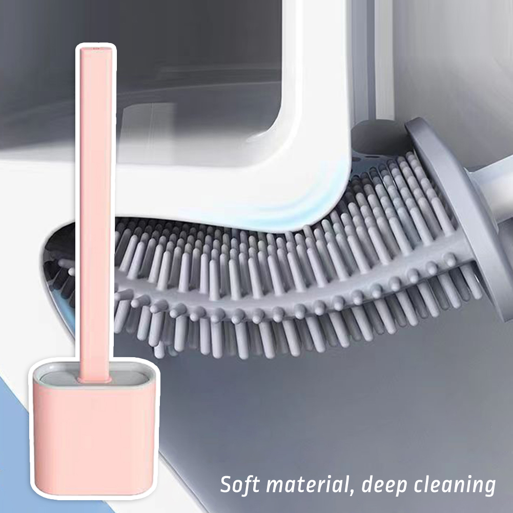 Flexible Toilet Brush Cleaner  - Toilet Brush Holder 评论和价格