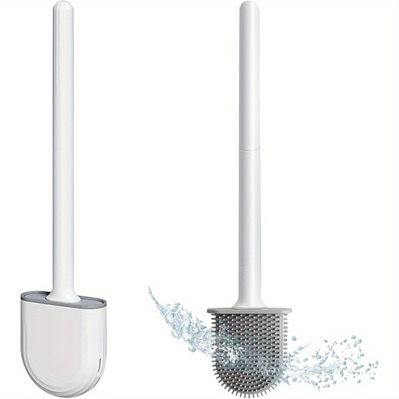 Silicone Toilet Brush and Hold - Toilet Brush Holder 评论和价格