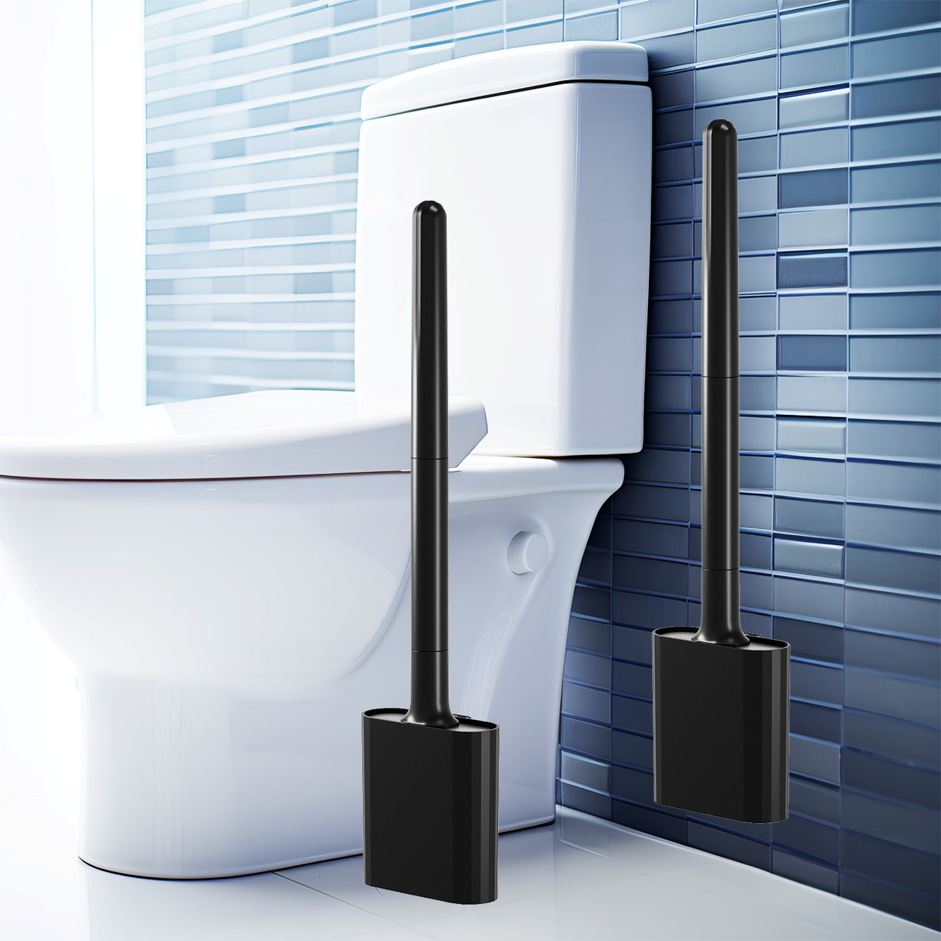 1 mini Silicone Toilet Brush S - Toilet Brush Holder 评论和价格