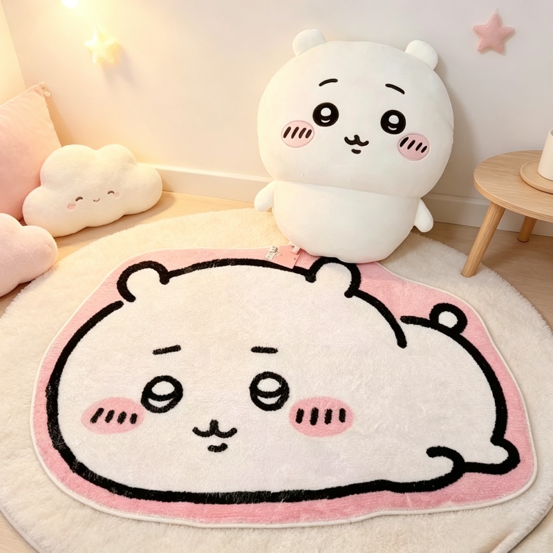 Hot Chiikawa Cartoon Rug Anime - Home Goods Bathroom 评论和价格