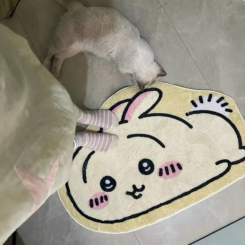 Hot Chiikawa Cartoon Rug Anime - Home Goods Bathroom 评论和价格