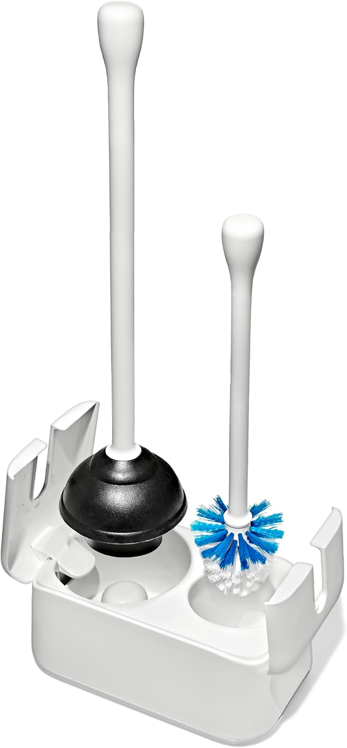 Good Grips Toilet Brush & Plun - Toilet Brush Holder 评论和价格