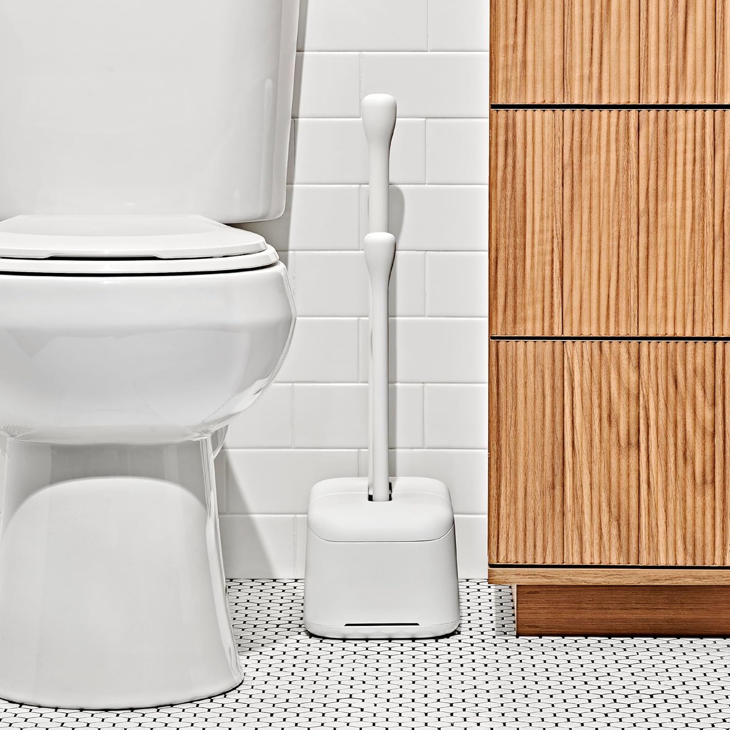 Good Grips Toilet Brush & Plun - Toilet Brush Holder 评论和价格
