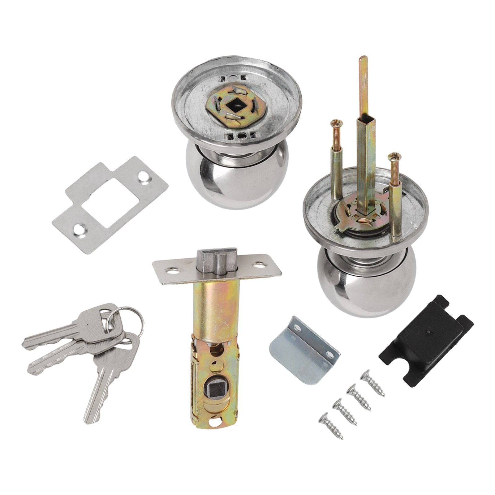 Door Set Knob Handle Lock With - Home Bathroom Lock 评论和价格