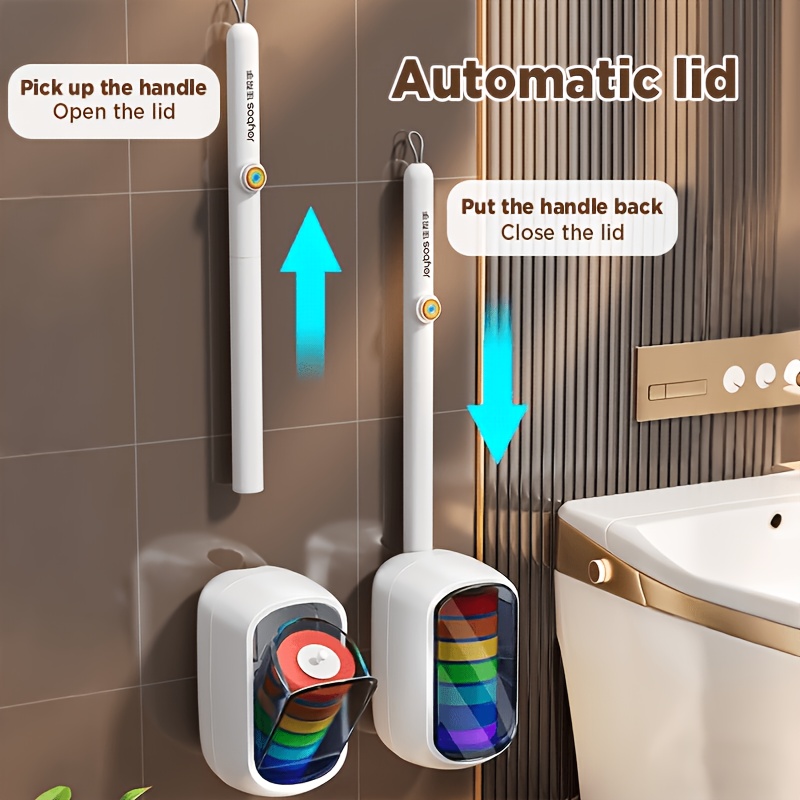 Joybos Wall-Mounted Toilet Bru - Toilet Brush Holder 评论和价格