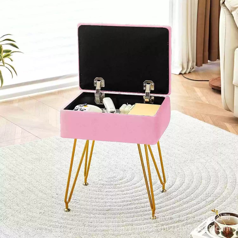Modern Soft Vanity Stool Ottom - Home Living Bathroom Vanity 评论和价格