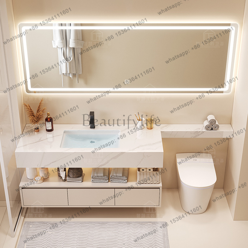 LJYPartitions Toilet Bathroom  - Home Bathroom Vanity Combo 评论和价格