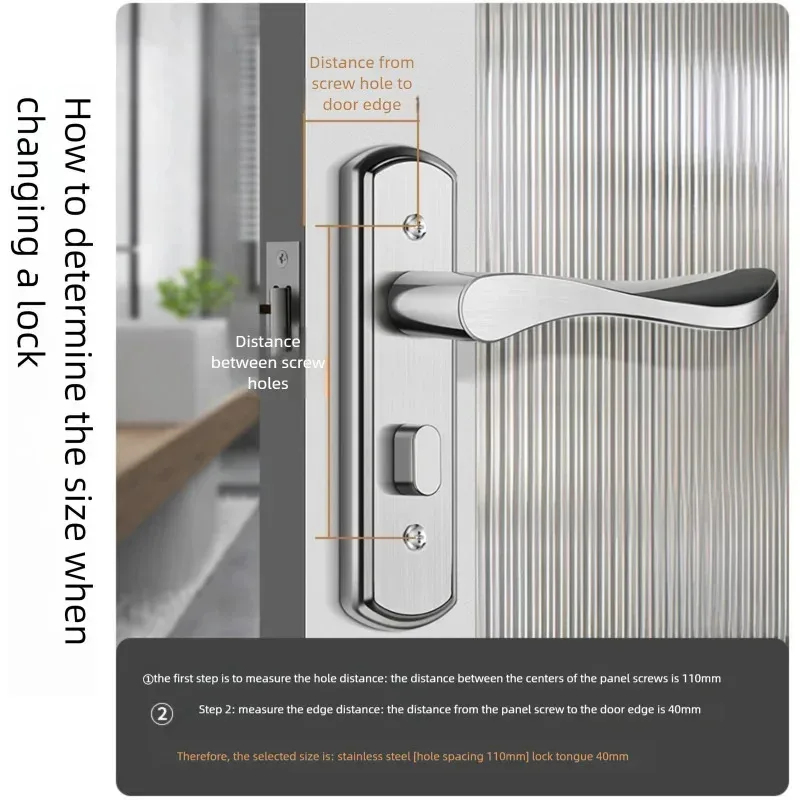 Universal Stainless Steel Keyl - Home Bathroom Lock 评论和价格
