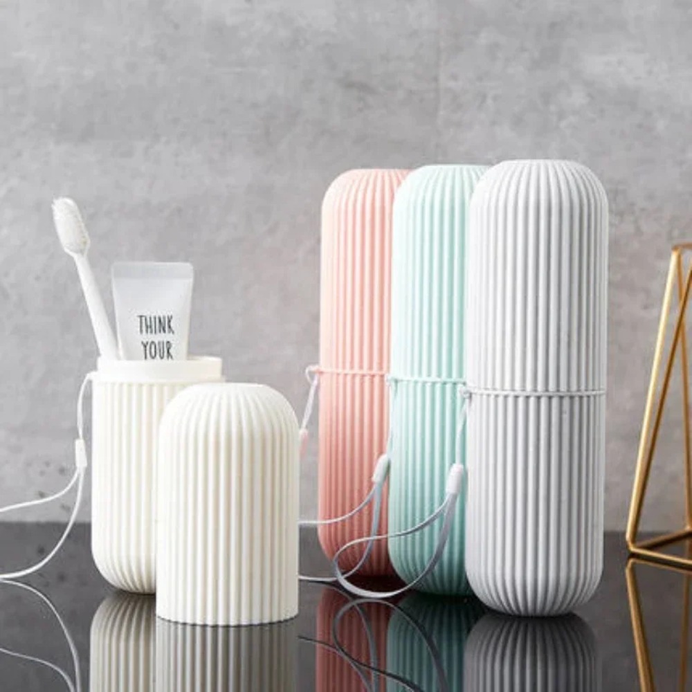 Travel Portable Toothbrush Cup - Home Goods Bathroom Storage 评论和价格
