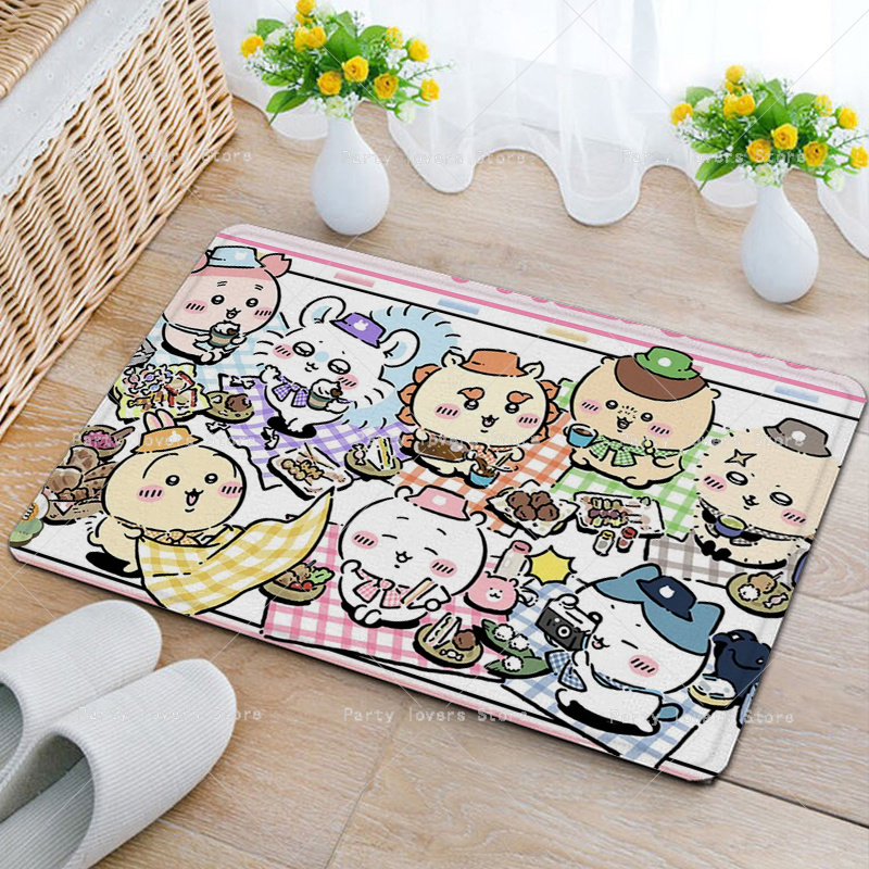 Anime Chiikawas Flannel Carpet - Home Goods Bathroom 评论和价格