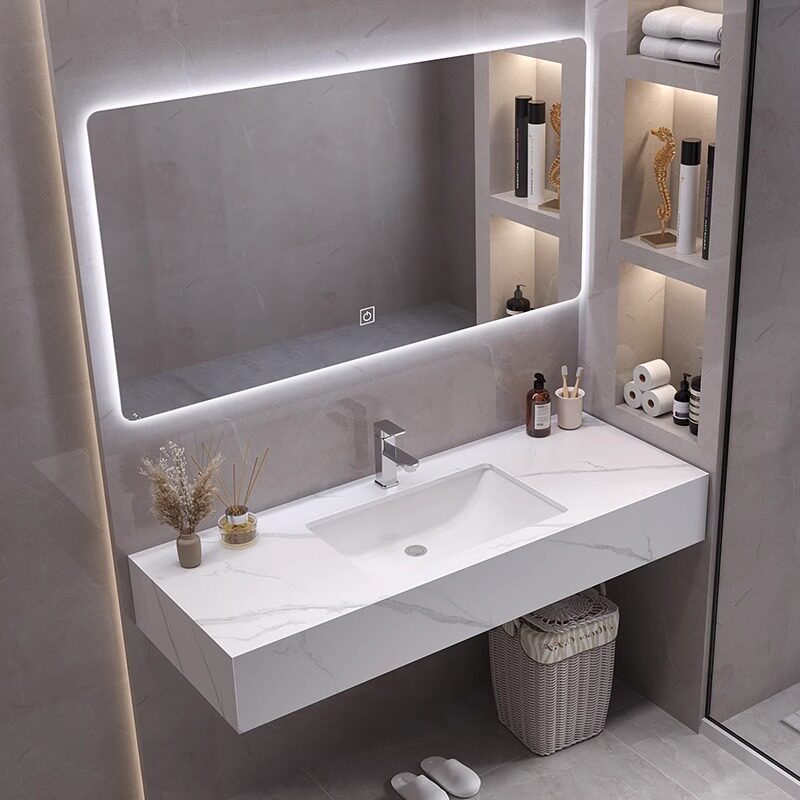 Modern Display Bathroom Cabine - Home Bathroom Vanity Combo 评论和价格