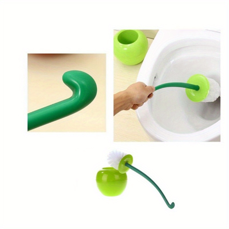 1 cute cherry colored toilet b - Toilet Brush Holder 评论和价格