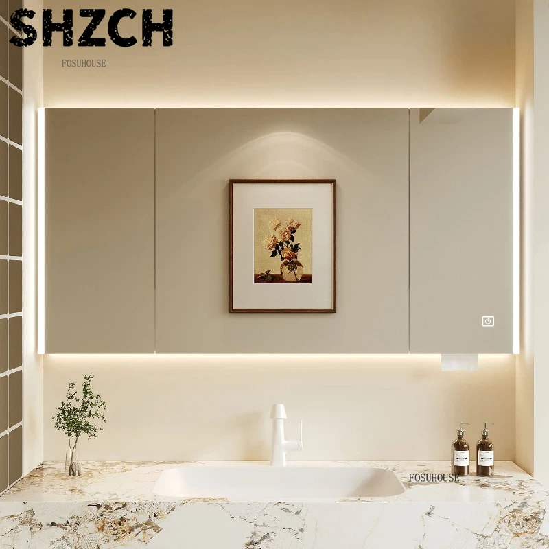 Modern Thickened Bathroom Mirr - Home Living Bathroom Vanity 评论和价格