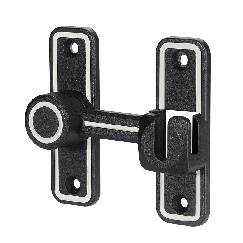 Black Luminous Barn Door Latch - Home Bathroom Lock 评论和价格