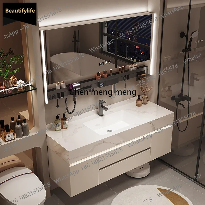 B567 Partitions Storage Bathro - Home Bathroom Vanity Combo 评论和价格