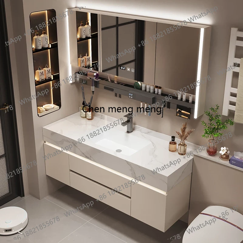 B567 Partitions Storage Bathro - Home Bathroom Vanity Combo 评论和价格