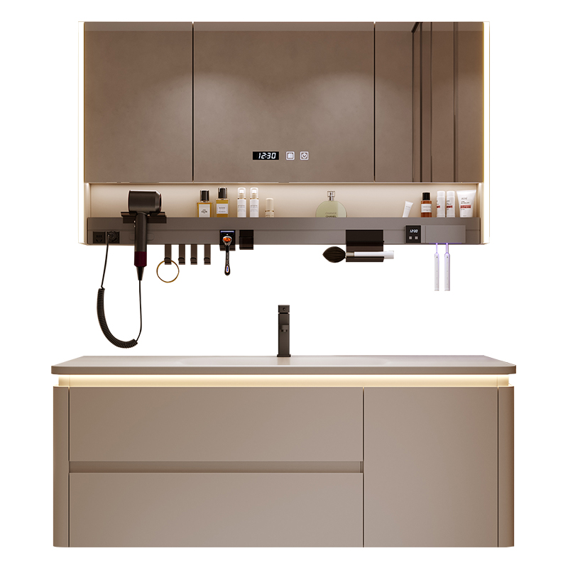 Modern Simple Bathroom Cabinet - Home Bathroom Vanity Combo 评论和价格