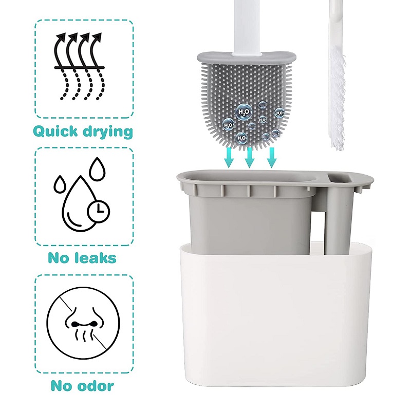 Wall Hanging Toilet Brush with - Toilet Brush Holder 评论和价格