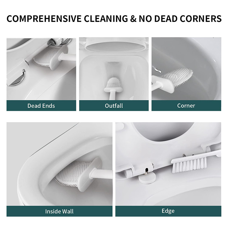 Wall Hanging Toilet Brush with - Toilet Brush Holder 评论和价格