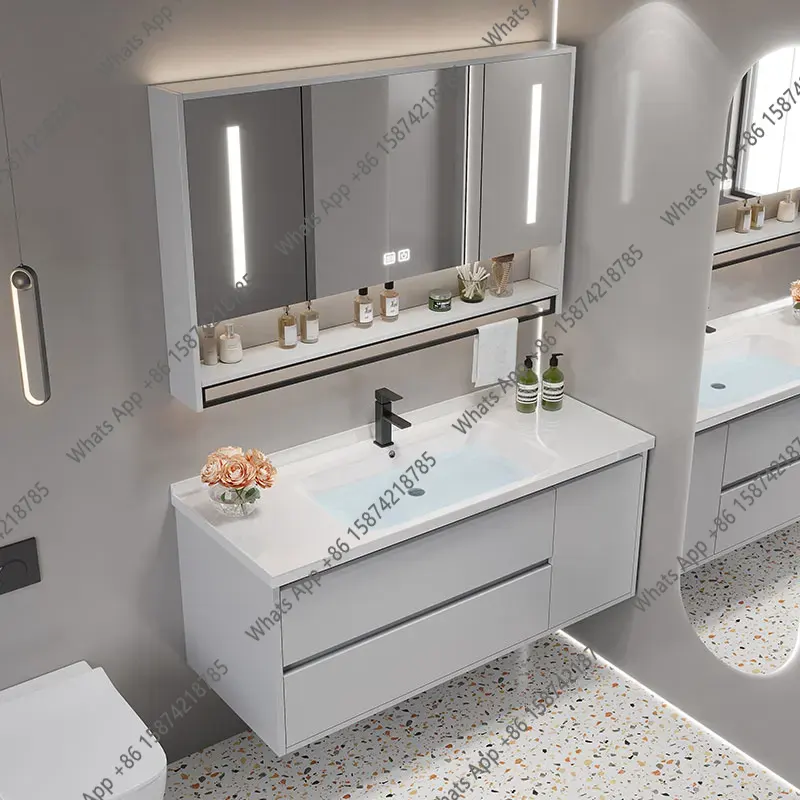 J Vintage Partition Bathroom V - Home Bathroom Vanity Combo 评论和价格