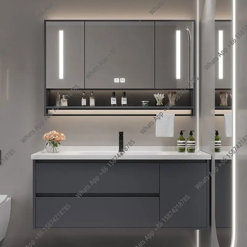 J Vintage Partition Bathroom V - Home Bathroom Vanity Combo 评论和价格