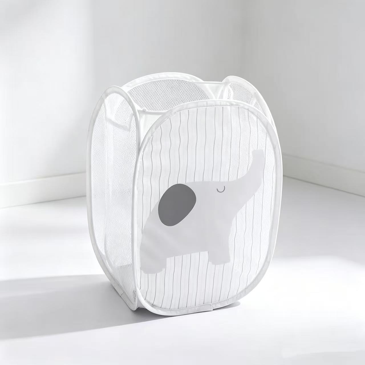 Foldable Mesh Laundry Basket,  - Home Goods Bathroom Storage 评论和价格