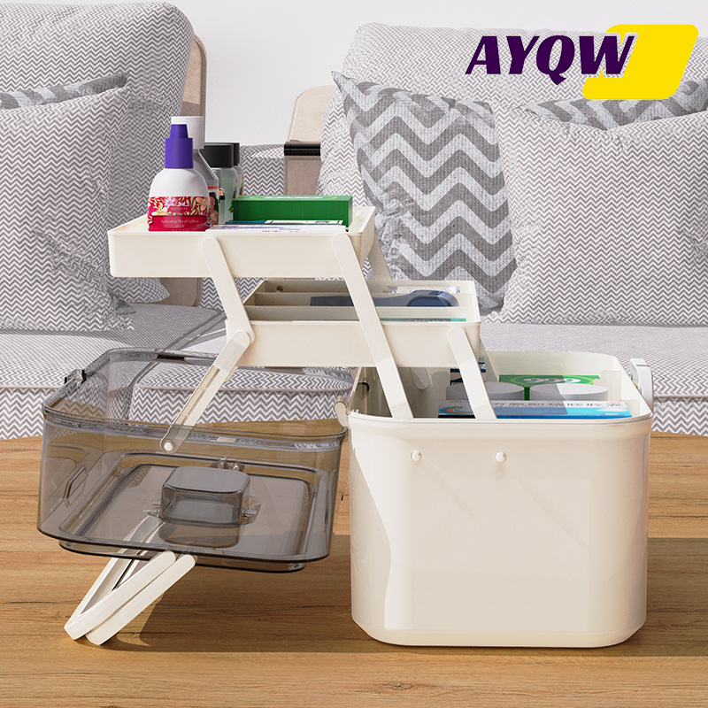 Large Capacity Clear Lid Medic - Home Goods Bathroom Storage 评论和价格
