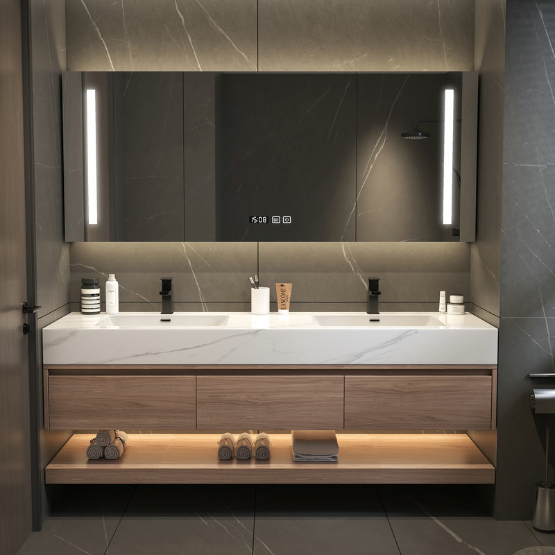 Bathroom Storage Furniture For - Home Bathroom Vanity Combo 评论和价格