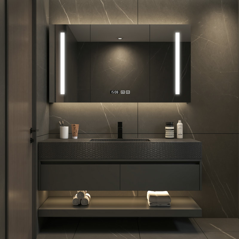 Bathroom Storage Furniture For - Home Bathroom Vanity Combo 评论和价格