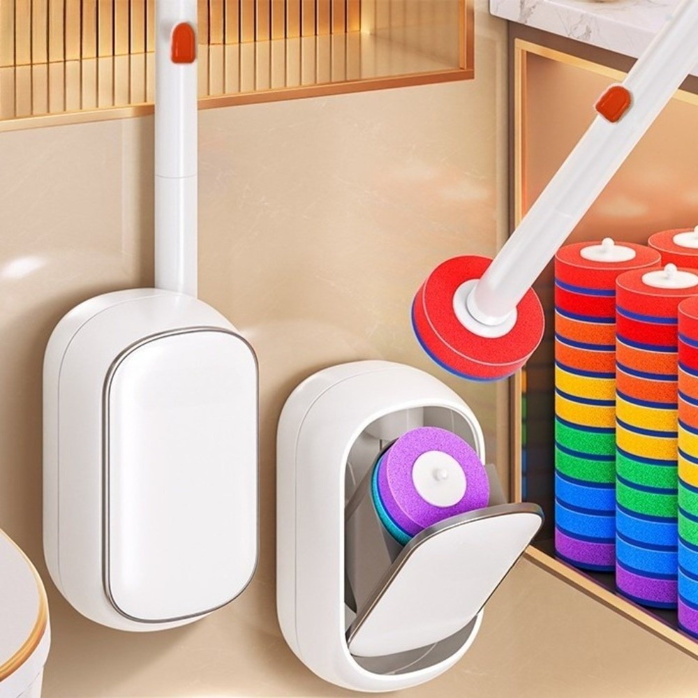 Wall Mounted Toilet Cleaning B - Toilet Brush Holder 评论和价格