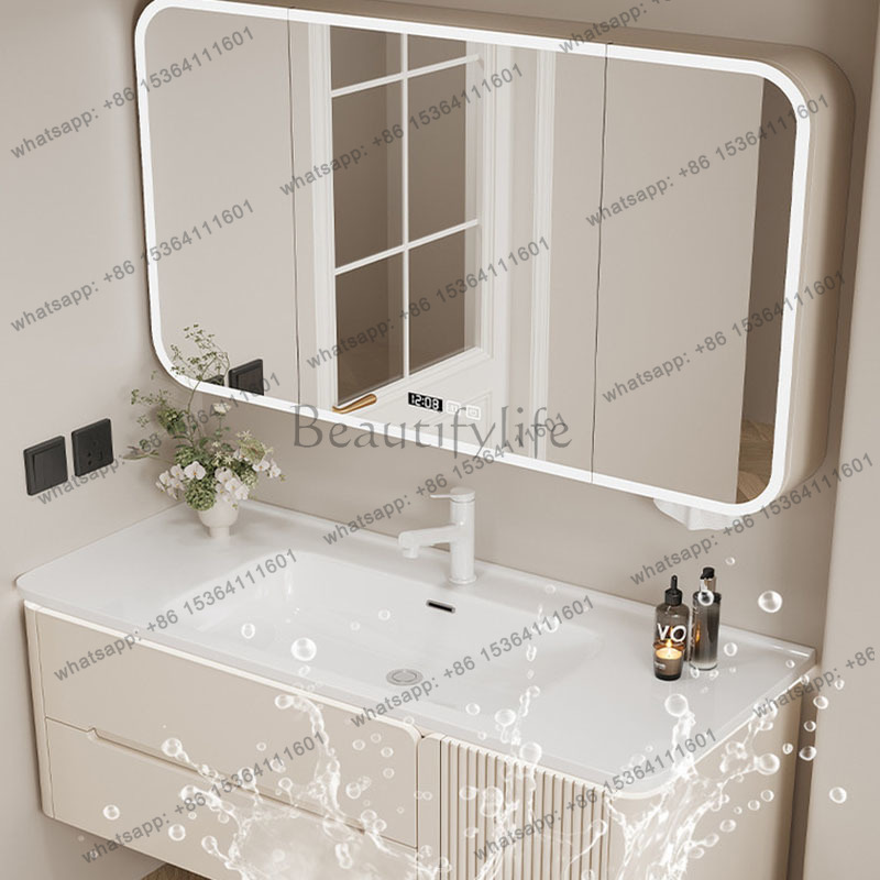 LJYLuxury Modern Bathroom Cabi - Home Bathroom Vanity Combo 评论和价格