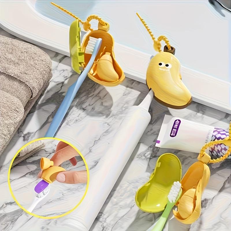 Cute Banana Toothbrush Holder  - Home Goods Bathroom Storage 评论和价格